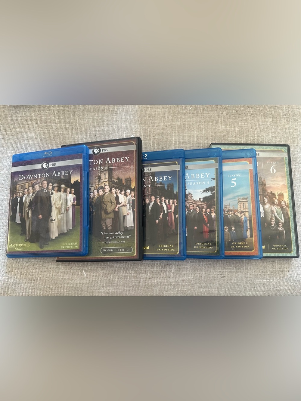 Downton Abbey Blu-ray/DVD Collection - Six Season 4 Blu Ray 2 Non Blu Ray